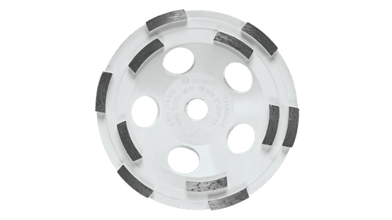 Double Row Segmented Diamond Cup Wheel for Concrete 5"