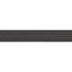 Walls & Floors Tiles Bullnose Edge Trim Zera Annex Color Body Porcelain Matte Carbon 3" x 24"