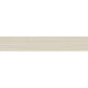 Walls & Floors Tiles Bullnose Edge Trim Zera Annex Color Body Porcelain Matte Oyster 3" x 24"