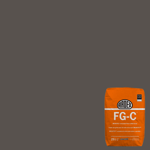 Ardex - FG-C MICROTEC Unsanded Grout - Gray Dusk #15 - 25 lb - 13656 ...