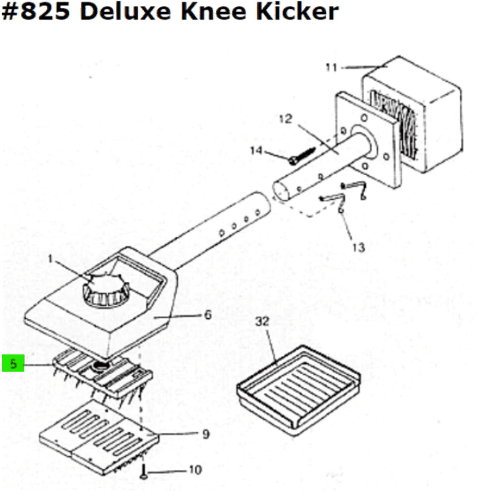 Taylor Tools 825 Deluxe Knee Kicker