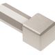 QUADEC Coin intérieur/extérieur 90° Aluminium anodisé brossé Nickel 5/16" (8 mm)