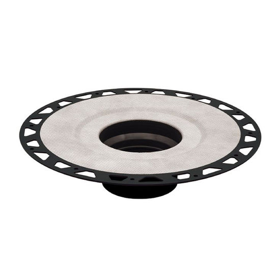 Flange ABS KERDI-DRAIN without seals and corners - 2" drain outlet (Pack of 10)