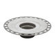 KERDI-DRAIN Bride PVC sans manchons et coin sortie de drain 2" (paquet de 10)
