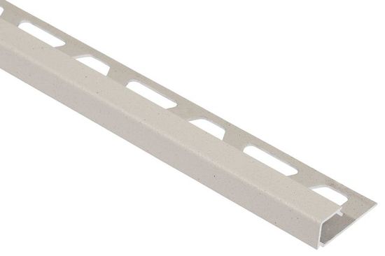 Square Edge Trim QUADEC - Ivory Aluminium 1/2" (12.5 mm) x 10'