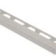 QUADEC Square Edge Profile Anodized Aluminum Greige 5/16" (8 mm) x 10'