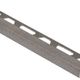 QUADEC Square Edge Profile Anodized Aluminum Stone Grey 5/16" (8 mm) x 10'