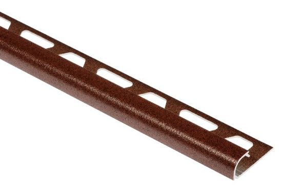 Profilé rond RONDEC - aluminium brun rustique 1/2" (12.5 mm) x 10' 
