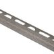 RONDEC Bullnose Edge Trim Aluminum Stone Grey 1/4" (6 mm) x 10'