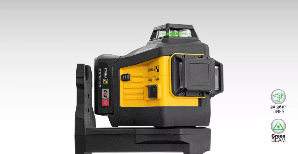 Multi line outlet laser level