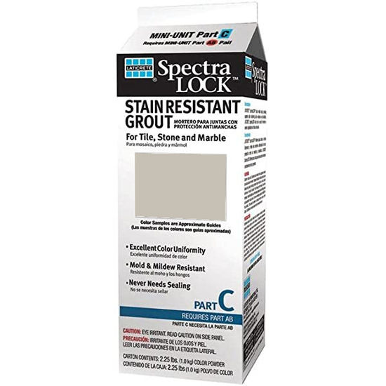 Spectralock Pro Premium Grout Part C Colored Powder #1293 Fossil 2 lb