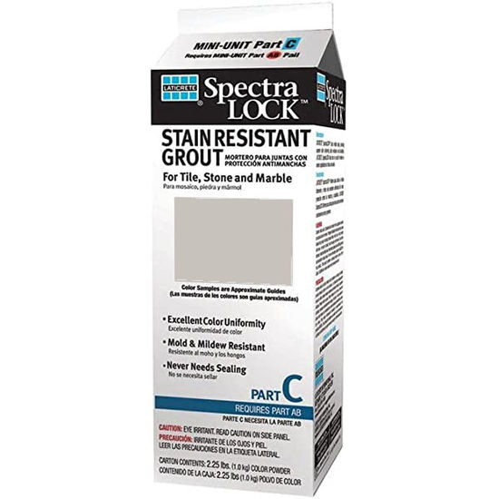 Spectralock Pro Premium Grout Part C Colored Powder #1295 Mink 2 lb