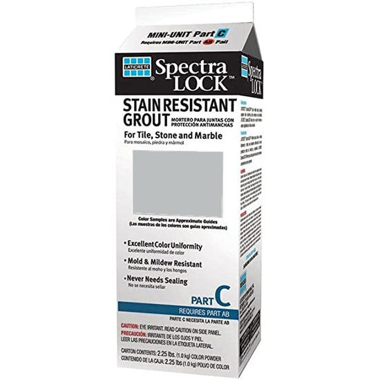 Spectralock Pro Premium Grout Part C Colored Powder #1296 Steamship 2 lb