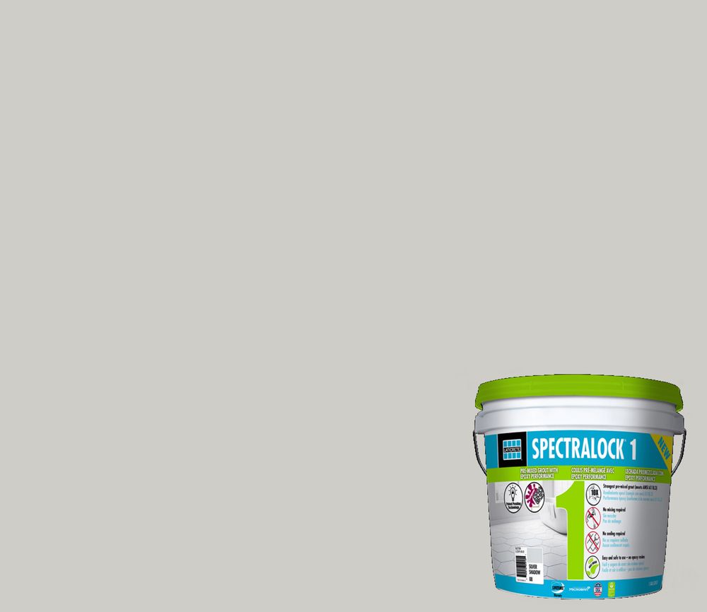 Laticrete Spectraclok One Premixed grout 09 Frosty 1 gal (310900012