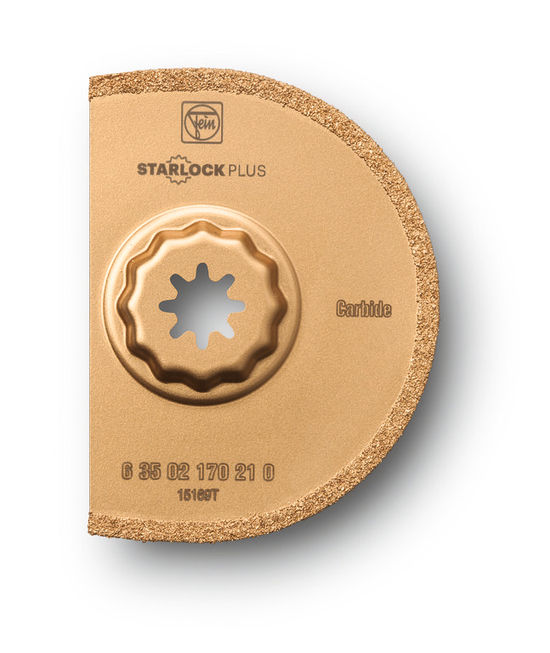 Carbide Saw Blade with Cut width of 3/64" and Starlock Plus Mount 3-17/32"