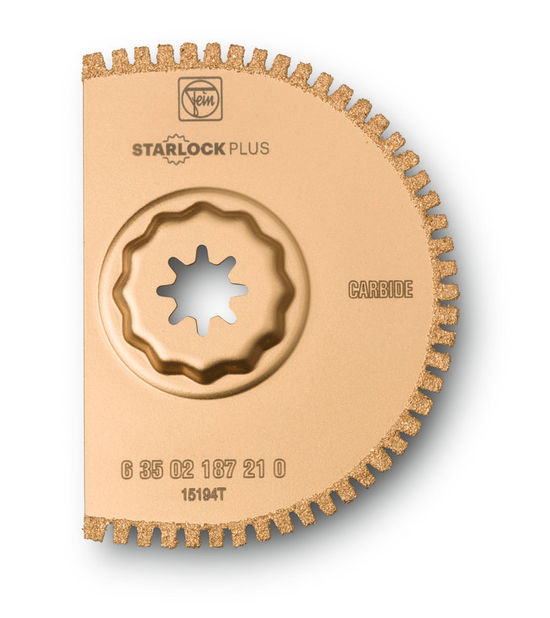 Carbide Saw Blade with Cut Width of 3/64" and Starlock Plus Mount 3-17/32"