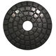 Wet Polishing Wheel Ceramica Buff with Hook & Loop Black 4"