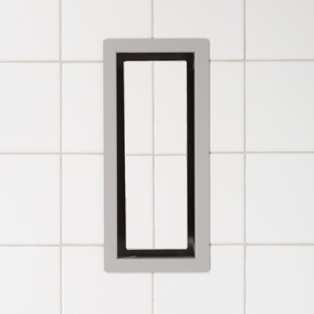 Fittes Aria OG Vent Cover 3" x 10" Matte Grey (AVOG3X10MATG) FloorBox