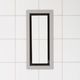 Framed Floor Vent OG Matte Grey 4" x 10"