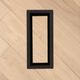 Framed Floor Vent OG Matte Black 4" x 14"