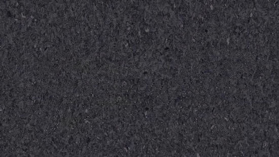 Homogeneous Vinyl Roll Granit Safe.T #506 Black  6-1/2' - 1/16" (Sold in Sqyd)