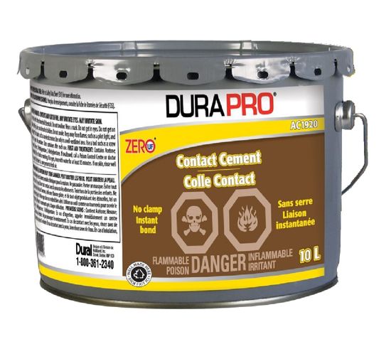 Brush Grade Contact Cement DuraPro 10 L
