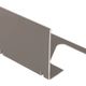 BARA-RWL Balcony Edging Profile Aluminum Metallic Grey 3-3/4" (95 mm) x 8' 2-1/2"