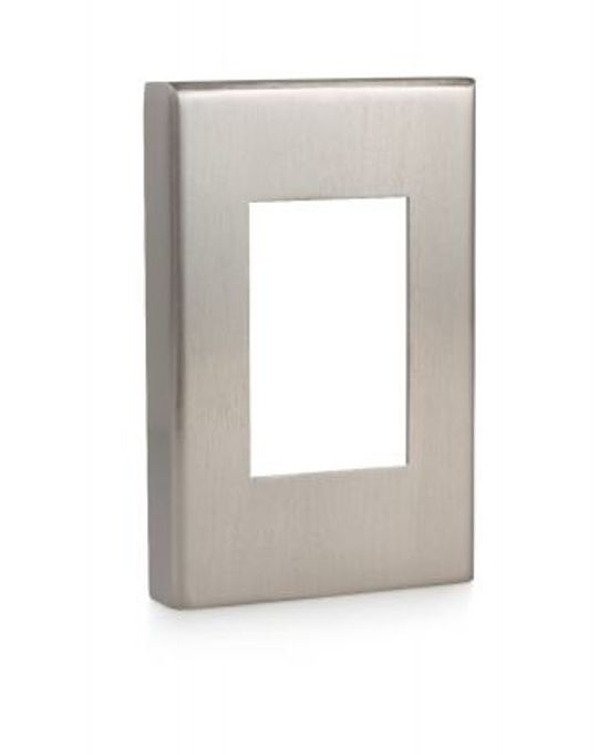 Thermostat Cover Steel Nickel Satin