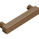 QUADEC-FS Inside/Outside Corner 90° Aluminum Brushed Antique Bronze 5/16" (8 mm)