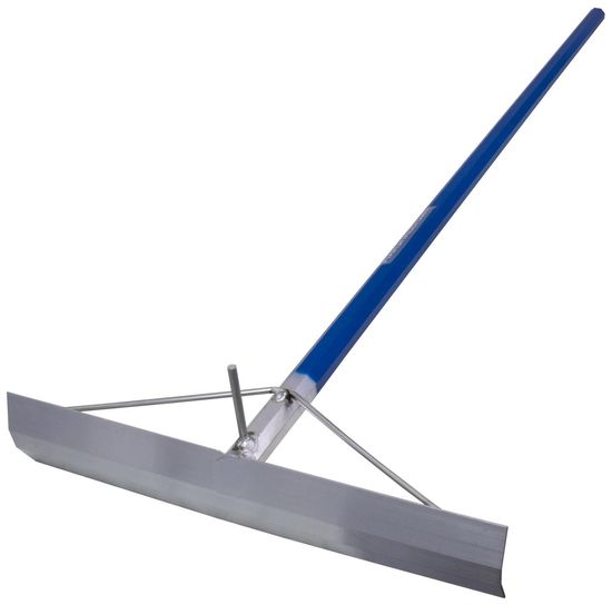 Octogon Placer Standard Aluminum with Hook and Blue Handle of 60"