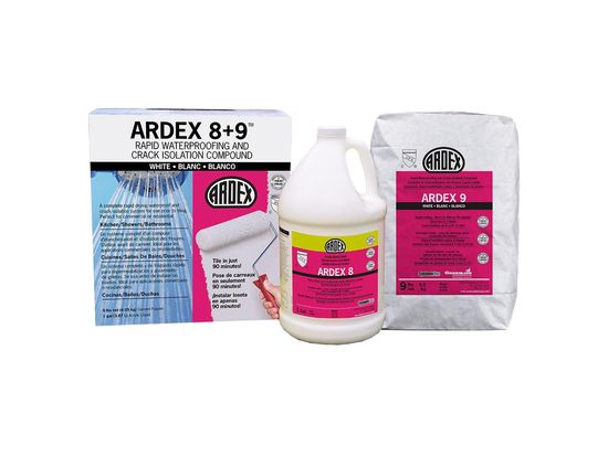 Rapid Waterproofing & Crack Isolation Kit Ardex 8+9 White