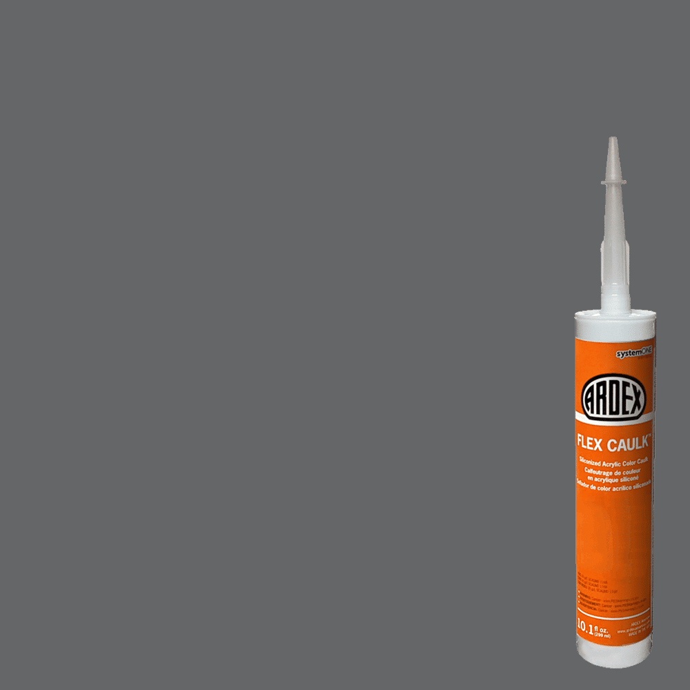 Ardex FLEX Siliconized Acrylic Color Caulk Slate Gray 21 310 mL (16747) FloorBox