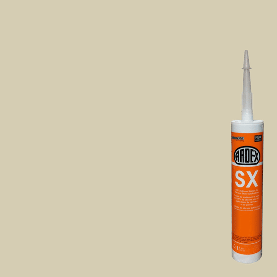 SX 100% Silicone Sealant for Tile & Stone - Antique Ivory #04 - 10.1 oz