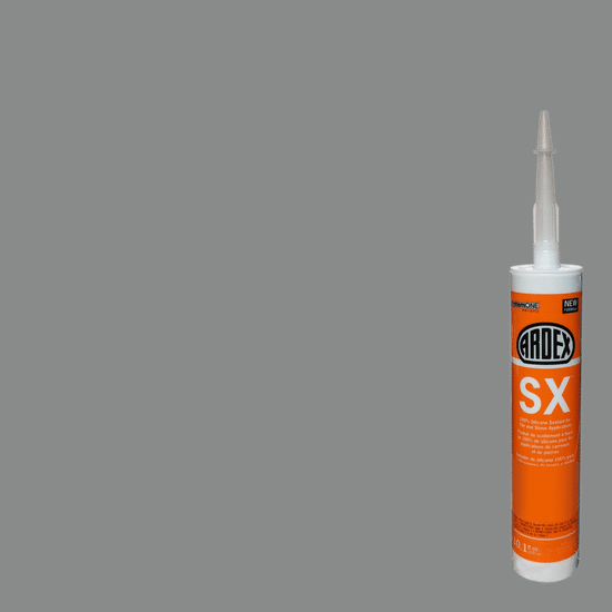 SX 100% Silicone Sealant for Tile & Stone - Silver Shimmer #19 - 10.1 oz