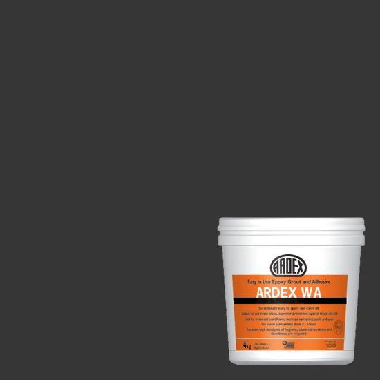 WA High Performance 100%-Solids Epoxy Grout - Black Licorice #24 - 4 kg
