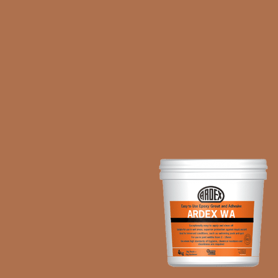 WA High Performance 100%-Solids Epoxy Grout - Burnt Orange #31 - 4 kg