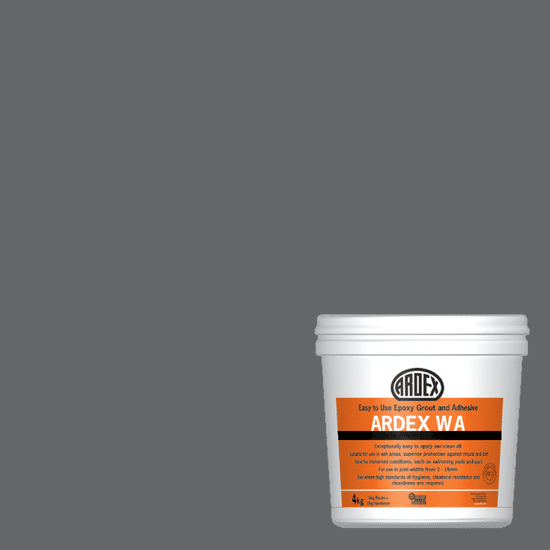 Ardex WA High Performance 100%-Solids Epoxy Grout - Brilliant White #35 - 4  kg (19144)