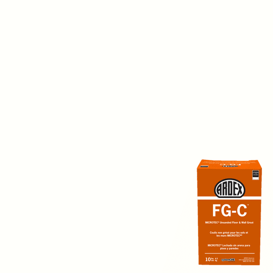 FG-C MICROTEC Unsanded Grout - Brilliant White #35 - 10 lb