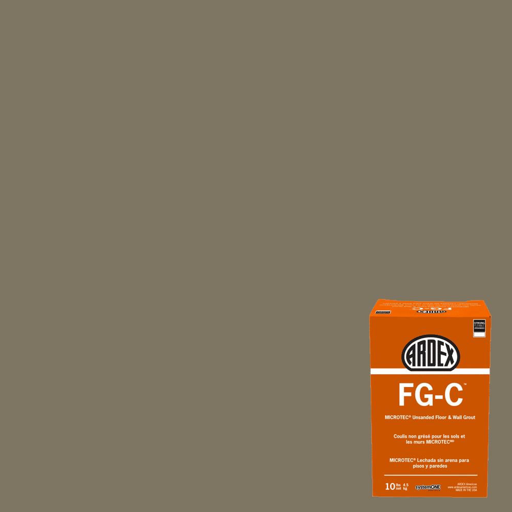 Ardex FGC MICROTEC Unsanded Grout Organic Earth 26 10 lb (13616