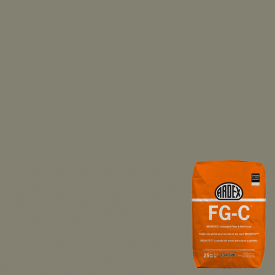 FG-C MICROTEC Unsanded Grout - Stormy Mist #25 - 25 lb