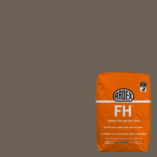 FH Coulis avec sable pour sols et murs - Chocolate Mousse #14 - 25 lb