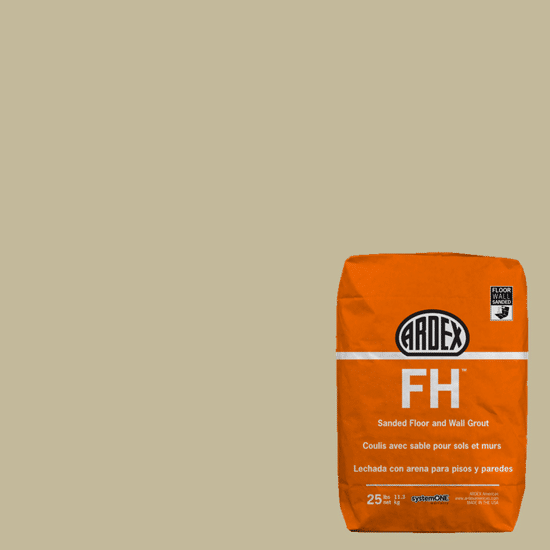 FH Coulis avec sable pour sols et murs - Natural Almond #09 - 25 lb