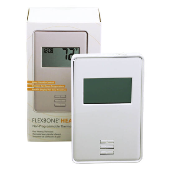 FLEXBONE HEAT UH 932 Non-Programmable Thermostat, White