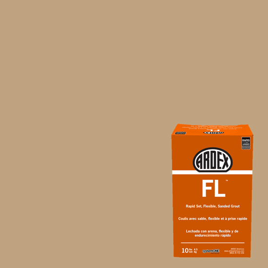 FL Rapid-Set Flexible Sanded Grout - Barley #11 - 10 lb