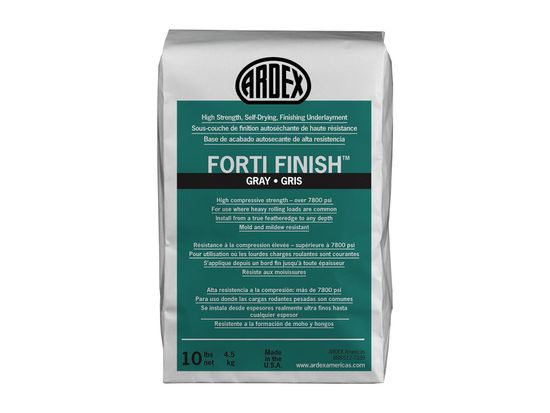 FORTI FINISH Self-Drying Finishing Underlayment, Gray - 10 lb