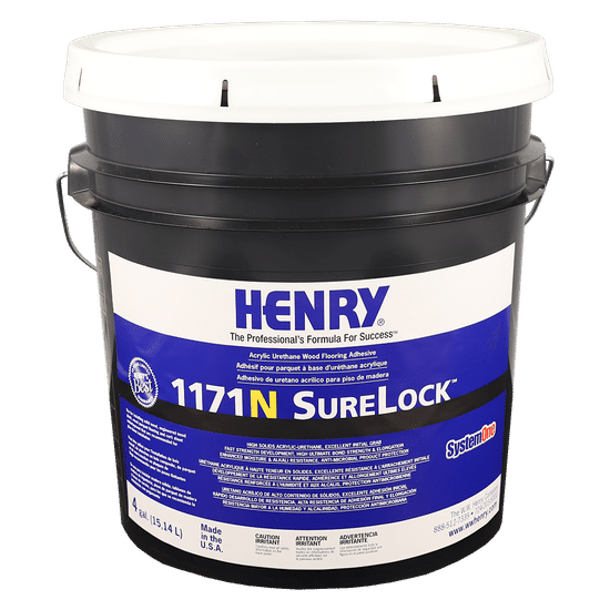 1171N SureLock Acrylic Urethane Wood Flooring Adhesive - 15.14 L