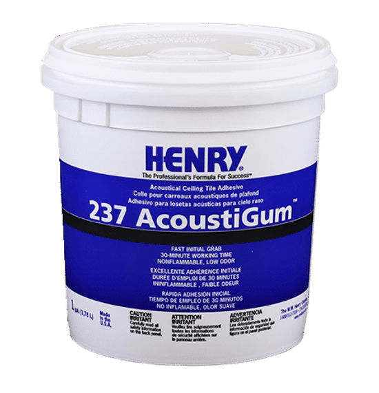 237 AcoustiGum Acoustical Ceiling Tile Adhesive - 3.78 L