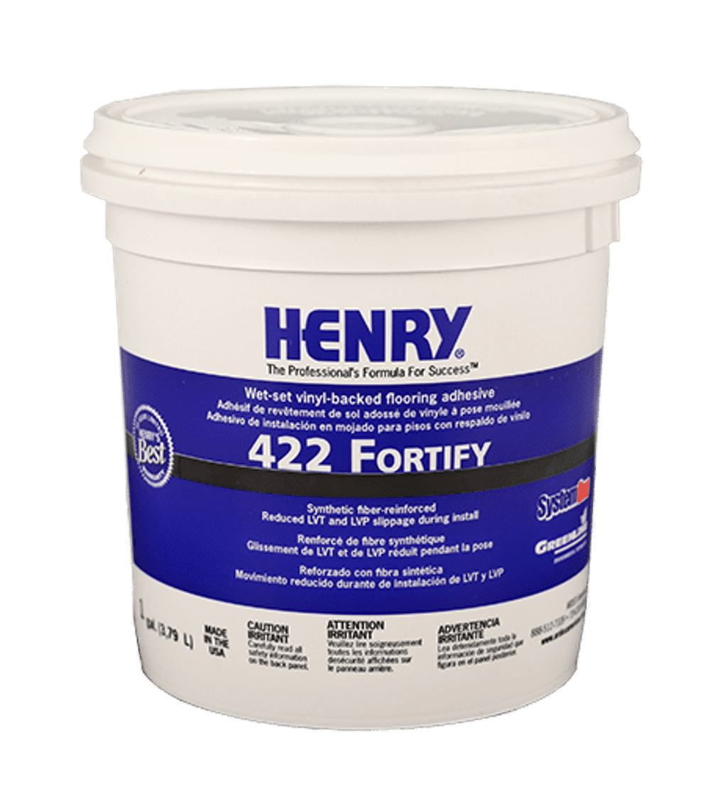 Henry 422 Fortify WetSet VinylBacked Flooring Adhesive 3.78 L