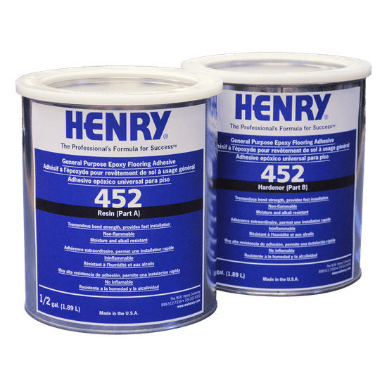 452 General Purpose Epoxy Flooring Adhesive - 3.78 L