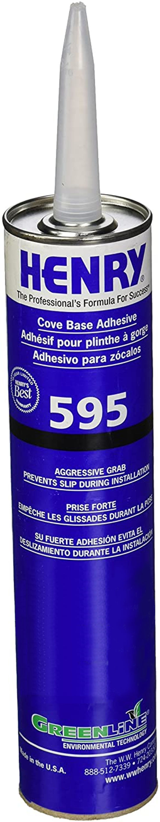 595 Cove Base Adhesive - 30 oz